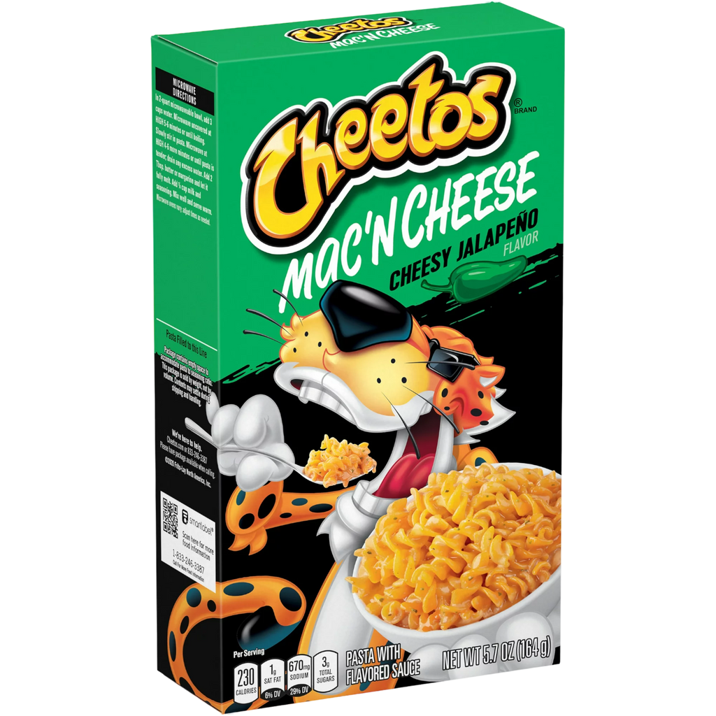 Cheetos Cheesy Jalapeno Mac ‘n Cheese Box - 5.7oz (164g)