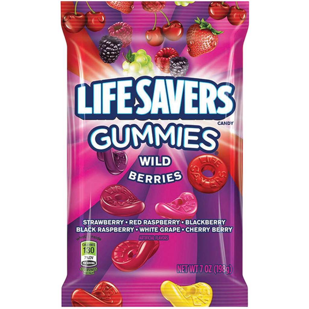 Lifesavers Gummies Wild Berries - 7oz (198g)