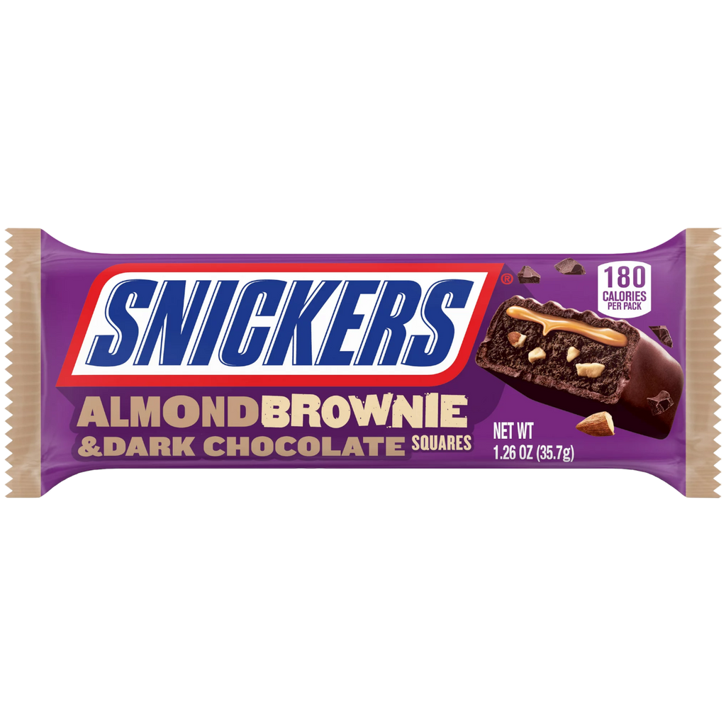 Snickers Almond Brownie & Dark Chocolate - 1.26oz (35.7g)
