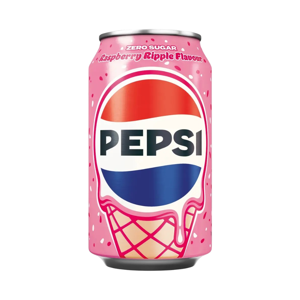 Pepsi Zero Sugar Raspberry Ripple - 11.2fl.oz (330ml)