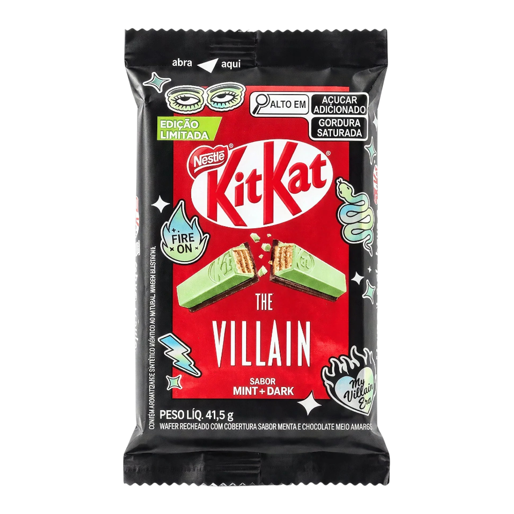 KitKat The Villain Mint Dark Chocolate (Limited Edition) - 1.47oz (41.5g) (Copy)