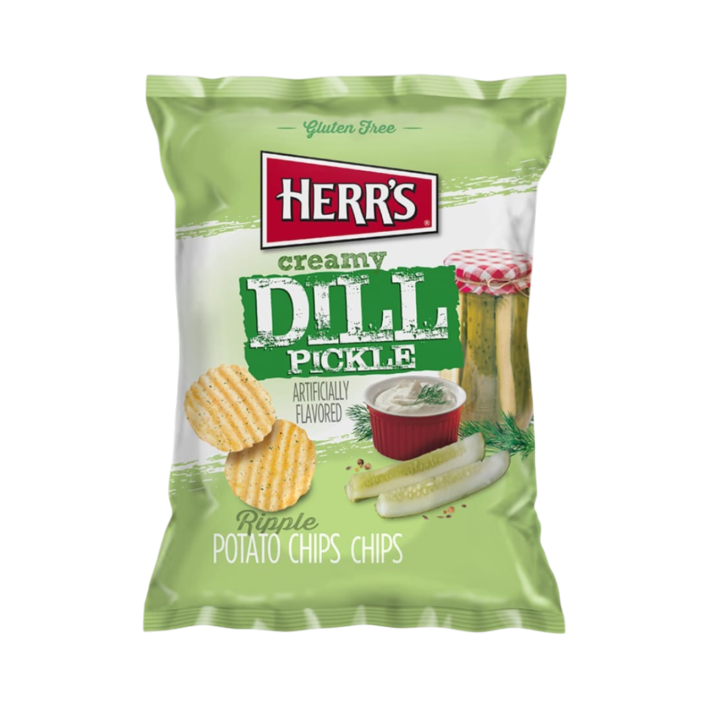 Herr's Creamy Dill Potato Chips - 1.5oz (42.5g)