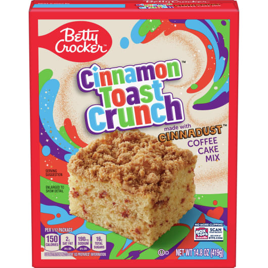 Betty Crocker Cinnamon Toast Crunch Coffee Cake Mix - 419g