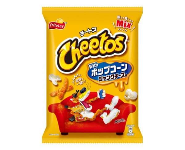 Japanese Cheetos Cheese With Popcorn - 150g