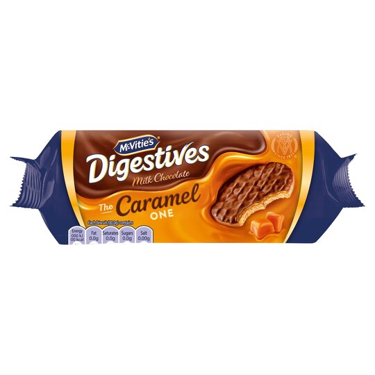 Mcvities Caramel Digestive Biscuits 250G