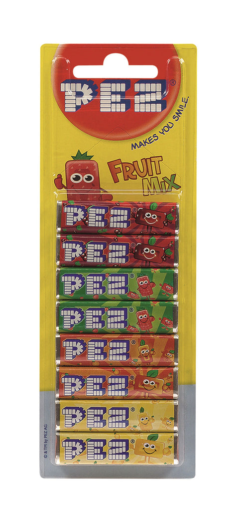 Pez Fruit Mix Refills 8 Pack