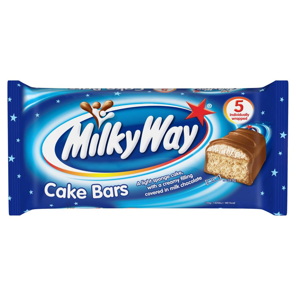 McVitie's Milky Way Cake Bars x5