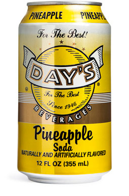 Day's Pineapple Soda - 12fl.oz (355ml)