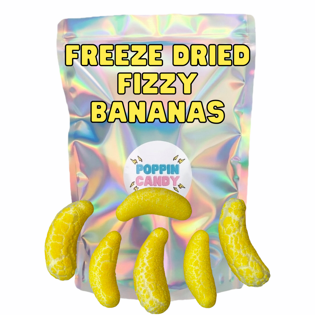 Freeze Dried Fizzy Bananas