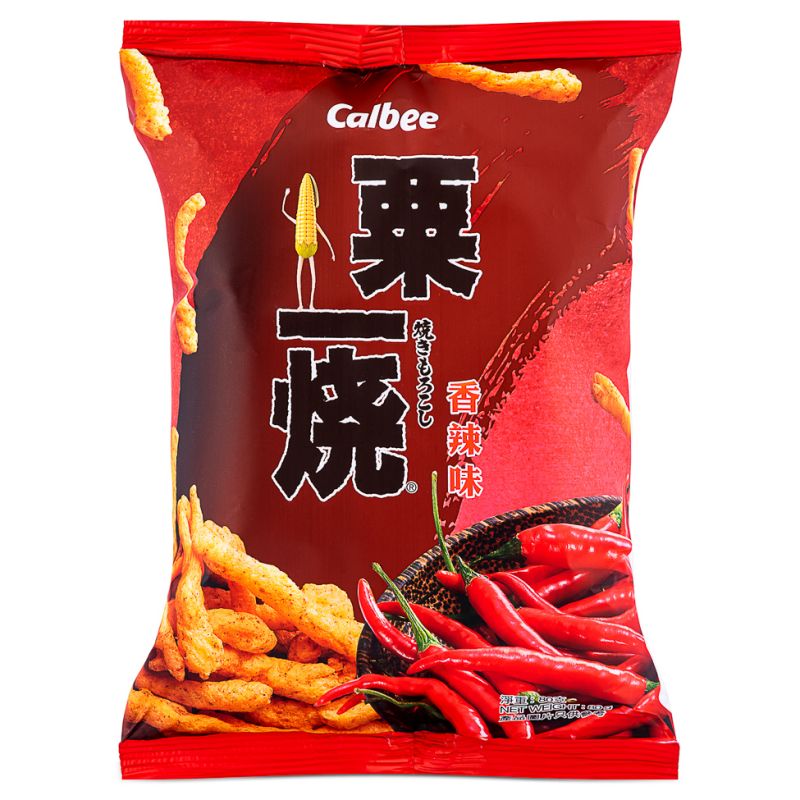 Calbee Grill-A-Corn Hot & Spicy Flavoured (China) - 2.82oz (80g)