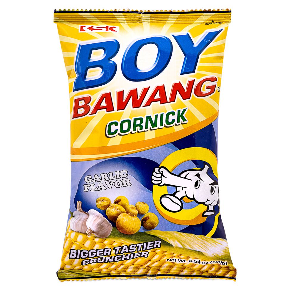 Boy Bawang Cornick Garlic Flavour - 100g