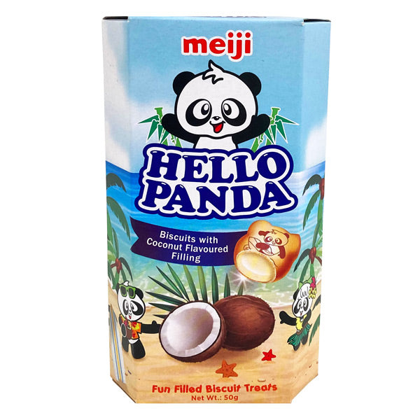 Meiji Hello Panda Coconut Cream Biscuits - 50g