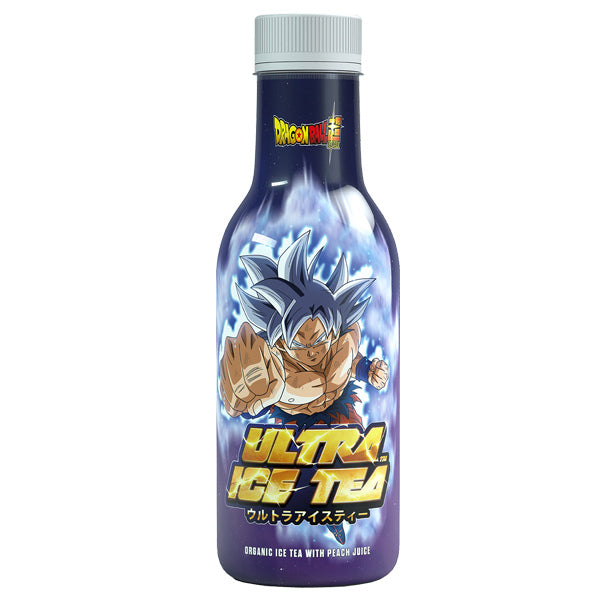 Dragon Ball Super Ultra Ice Tea - Goku - Black Tea and Peach Flavour - 500 ml