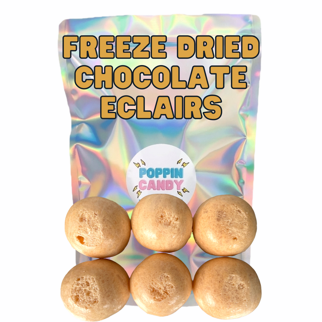 Freeze Dried Chocolate Eclairs