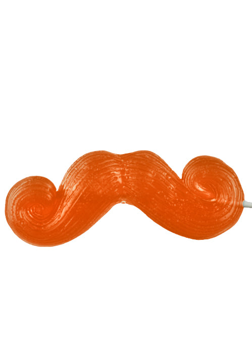 Gummy Mustache Two Pack - Orange