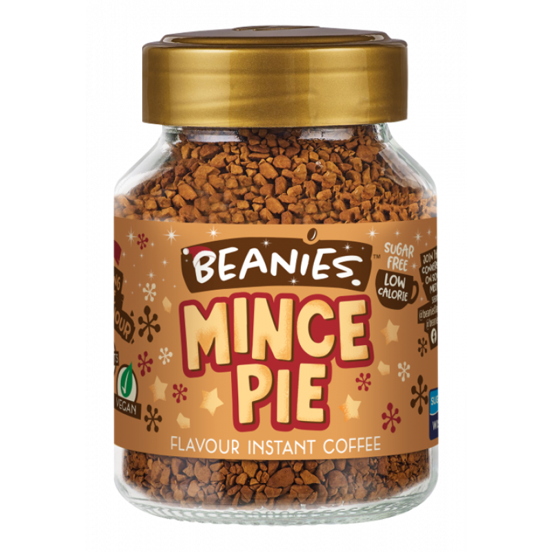 Beanies Mince Pie Flavour Instant Coffee - 50g