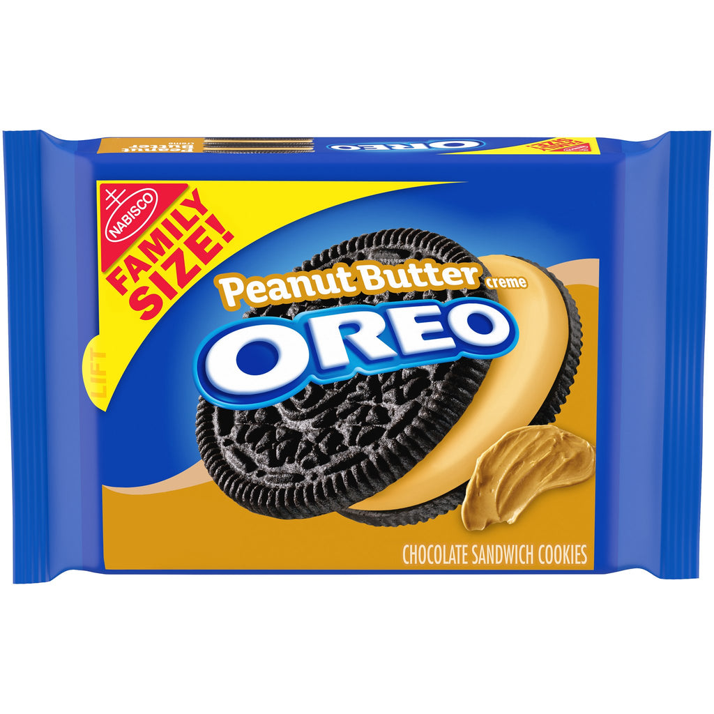 Oreo Peanut Butter Creme Family Size - 17oz (482g)