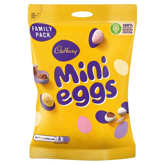 Cadbury Mini Eggs Family Bag 296g