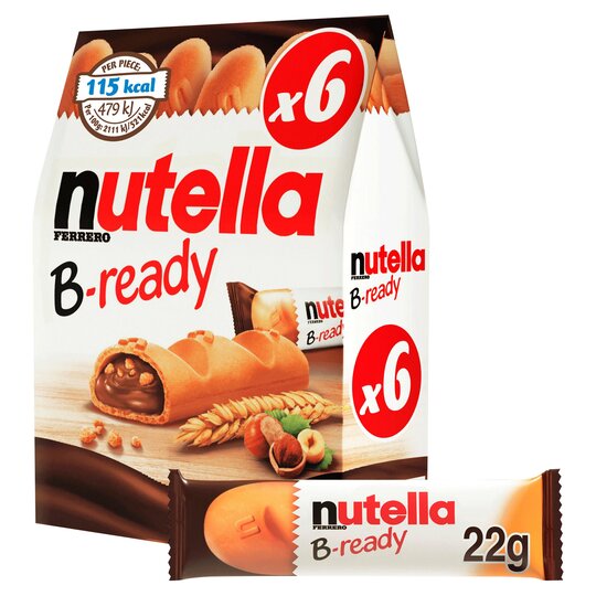 Nutella B-Ready 6 X 22G (1 Box)
