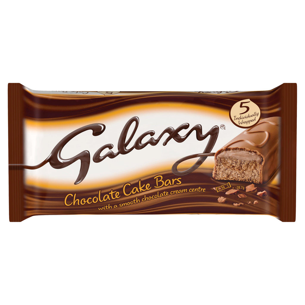 Galaxy Cake Bars x5