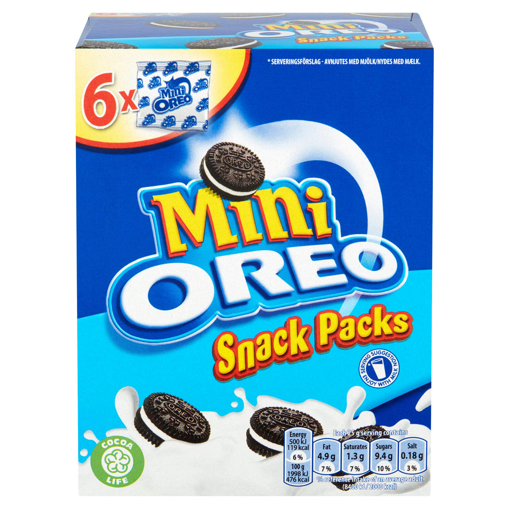 Oreo Vanilla Mini Snack Packs