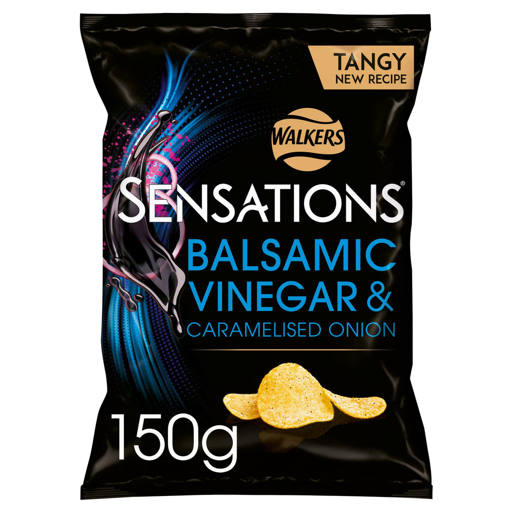 Sensations Balsamic Vinegar & Caramelised Onion Sharing Crisps 150g