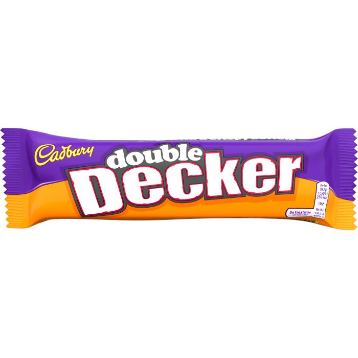 Cadbury Double Decker Chocolate Bar 1.9oz (54.5g)