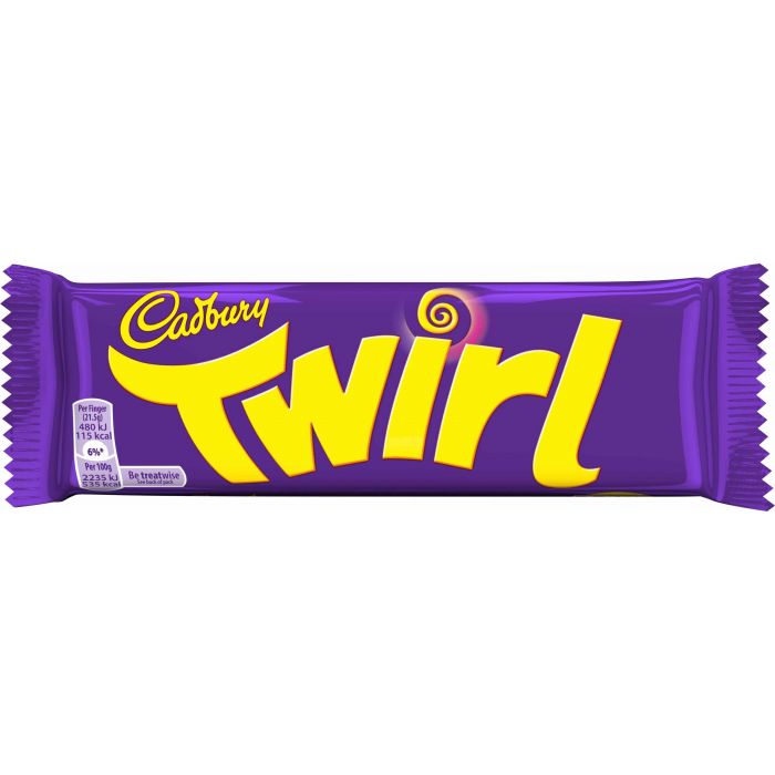 Cadbury Twirl Chocolate Bar - 1.5oz (43g)