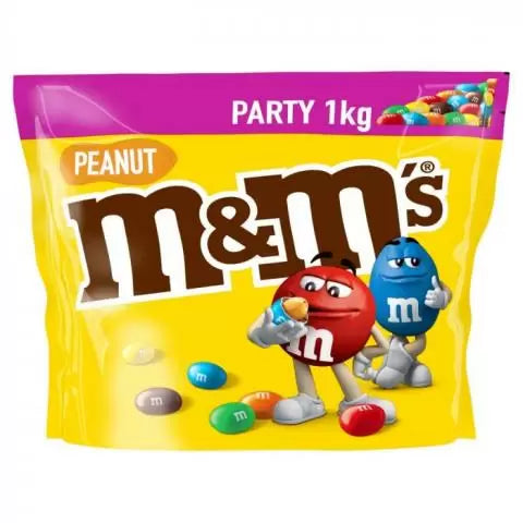 M&M's Peanut HUGE Party Size Pouch - 35.2oz (1kg)
