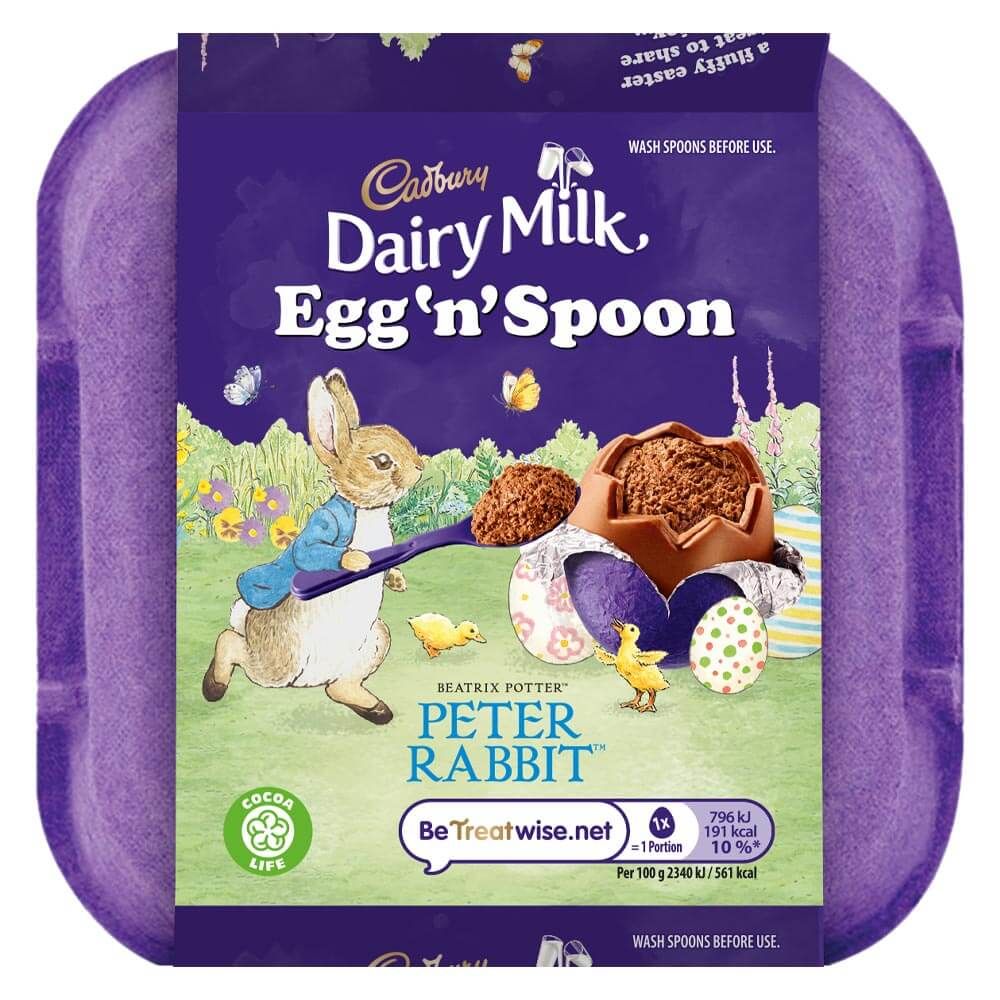 Cadbury Dairy Milk Egg 'N' Spoon Chocolate 136g