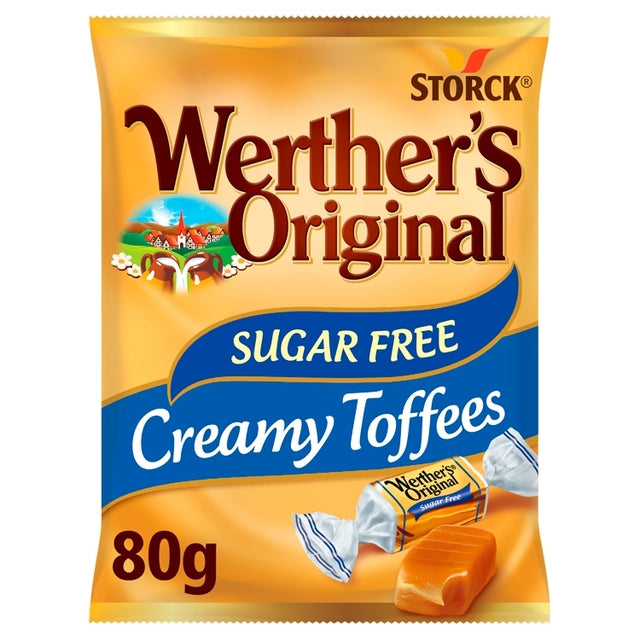Werthers Original Sugar Free Toffees 80g Poppin Candy Werthers original sugar free toffees 80g poppin candy