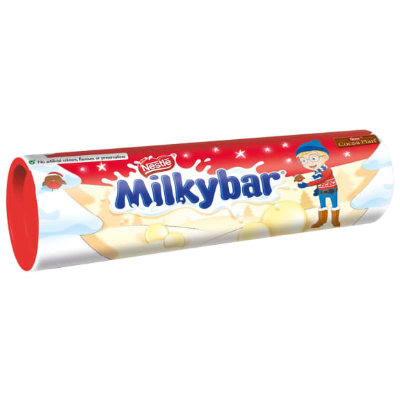 Milkybar White Chocolate Buttons Giant Tube - 3.17oz (90g)