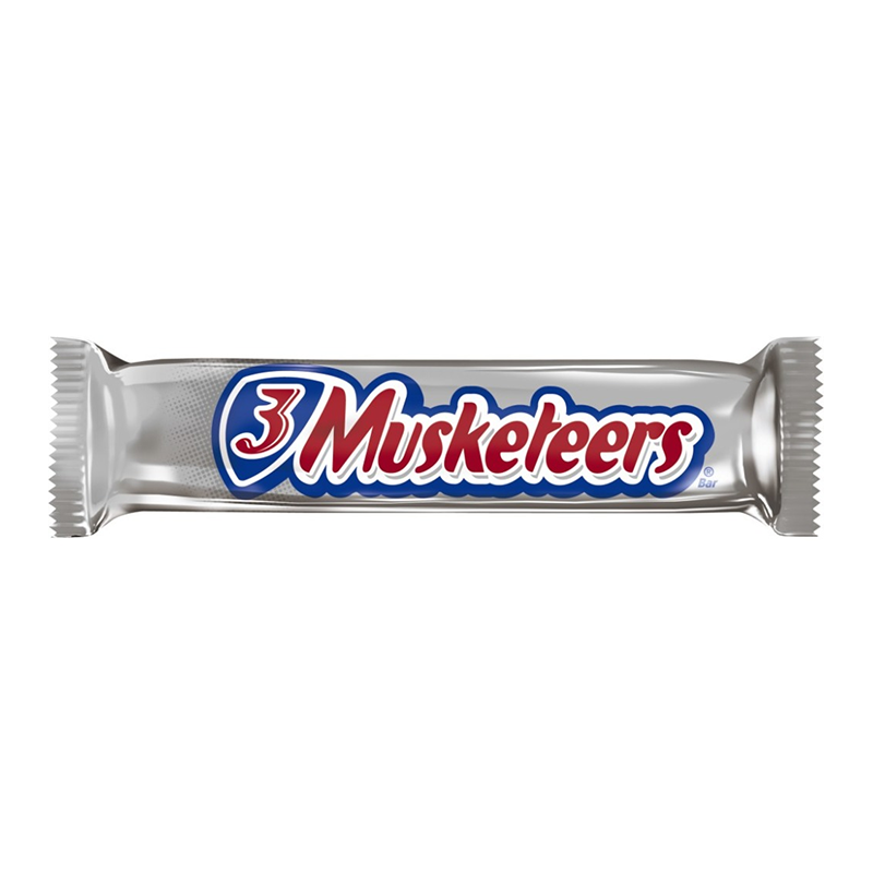 3 Musketeers Chocolate Bar 1.92oz (54g)