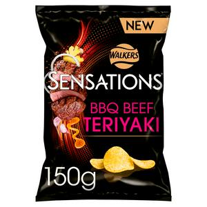 Sensations BBQ Beef Teriyaki Sharing Crisps 150g