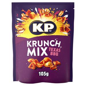 KP Krunch Mix Texan BBQ Peanut & Snack Mix 105g