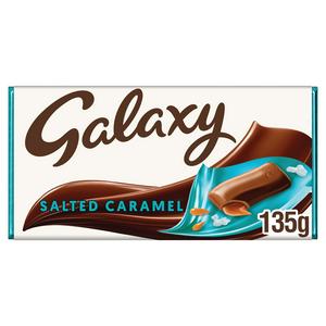Galaxy Salted Caramel Block 135g