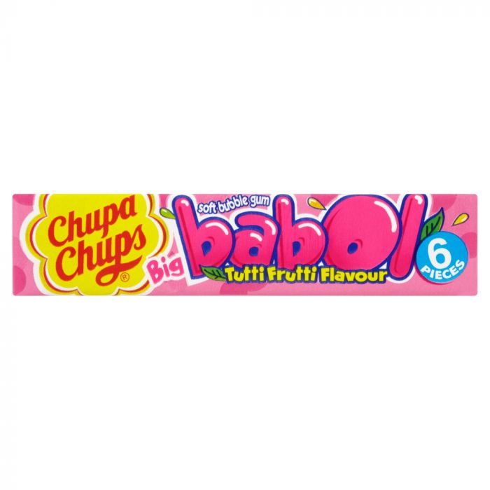Chupa Chups Big Babol Tutti Frutti Flavour Soft Bubble Gum 27.6g