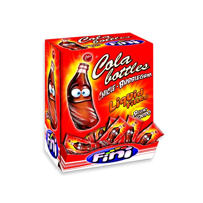 Fini Cola Bottles Liquid Filled Bubblegum - 0.18oz (5g)