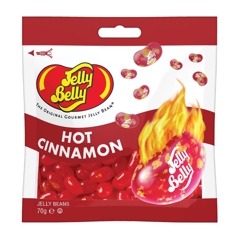 Jelly Belly Hot Cinnamon Jelly Beans Bag - 2.46oz (70g)