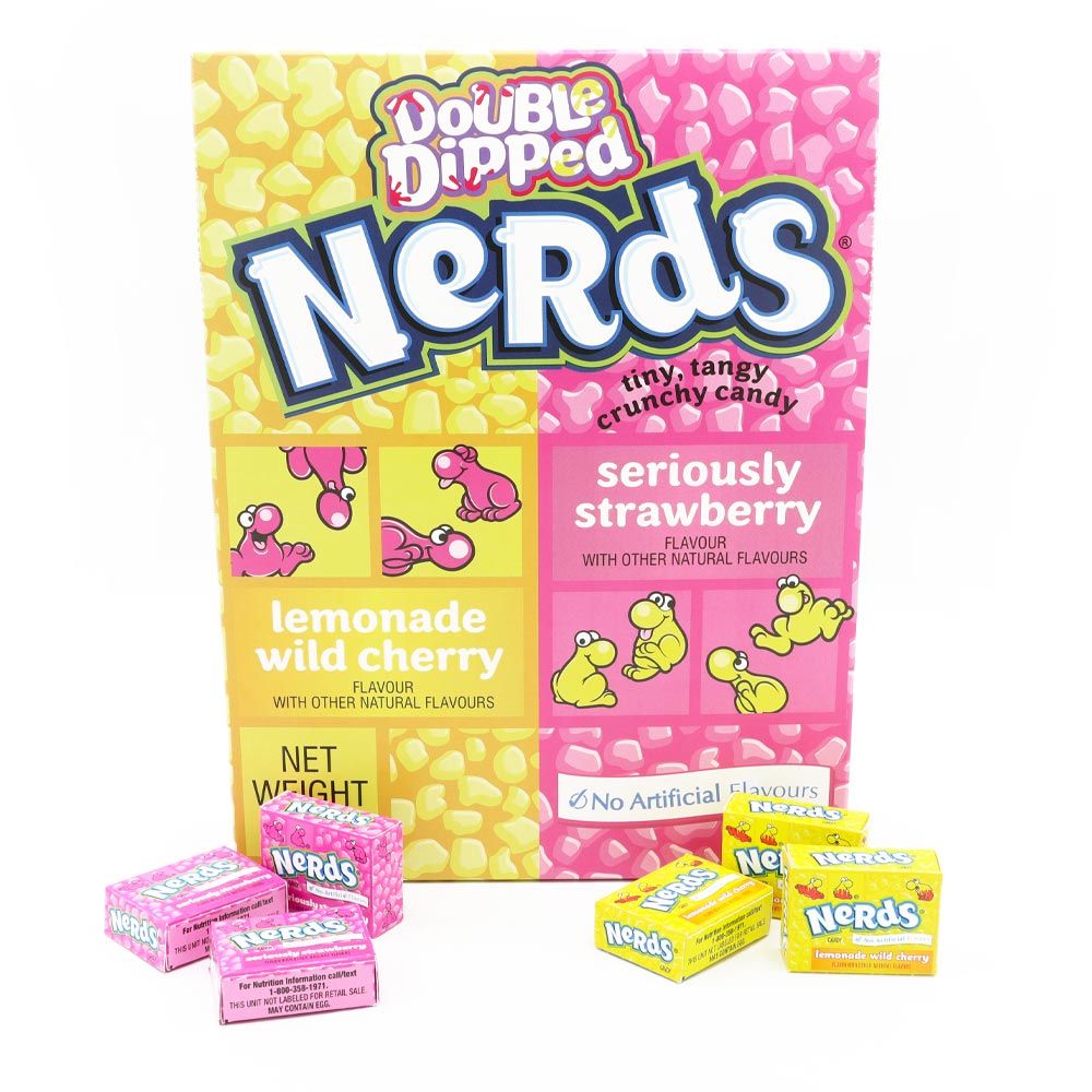 GIANT Nerds Candy Lemonade And Strawberry Box 250g