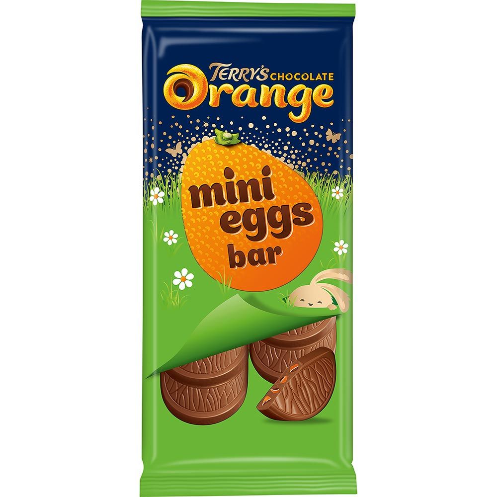 Terry’s Chocolate Orange Milk Chocolate Mini Egg Bar - 90g