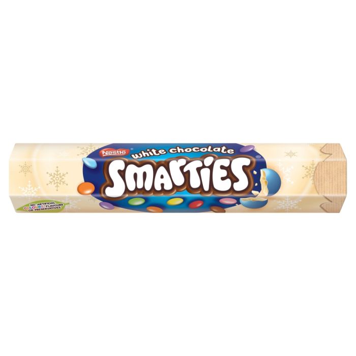 Smarties White Chocolate Giant Tube - 4.23oz (120g)