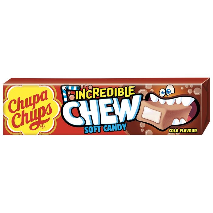 Chupa Chups Cola Incredible Chew Soft Candy - 1.58oz (45g)