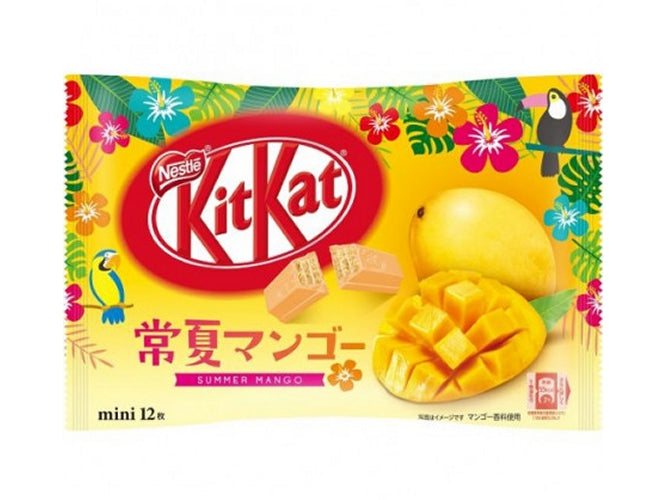 Kit Kat - Tropical Summer Mango Mini Kit Kat 12 Pack