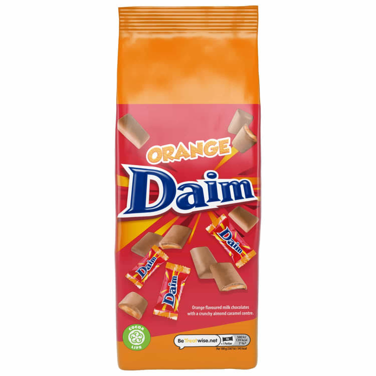 Daim Orange Minis Bag - 200g