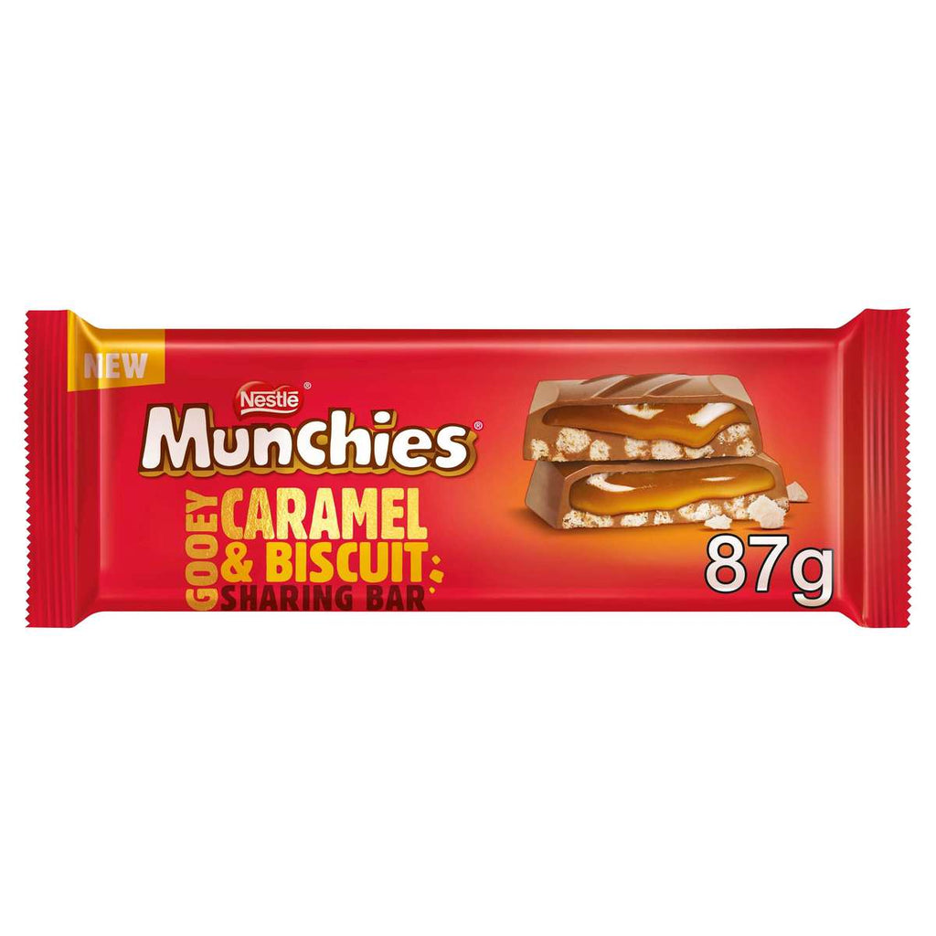 Munchies Caramel & Biscuit Sharing Bar - 3.06oz (87g)