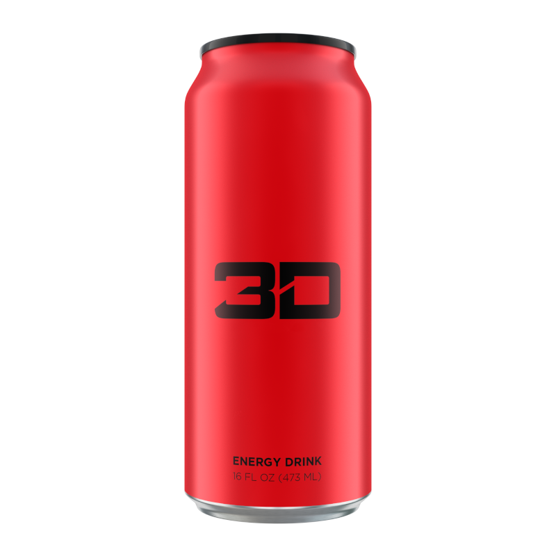 3D Energy Candy Punch (Red) - 473ml