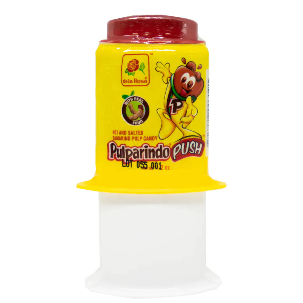 Pulparindo Push Hot and Salted Tamarind Pulp Mexican Squeeze Candy - 35g