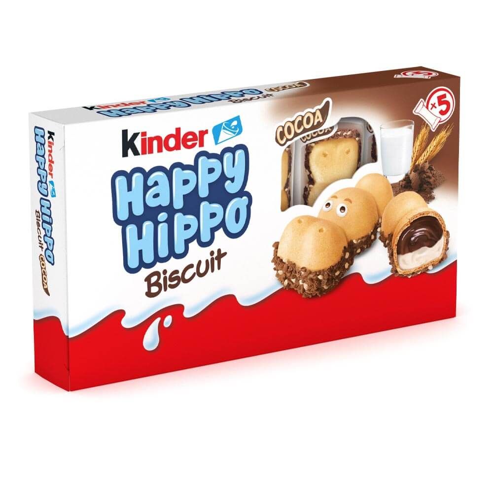 Kinder Happy Hippo Cocoa Cream 5 Pack