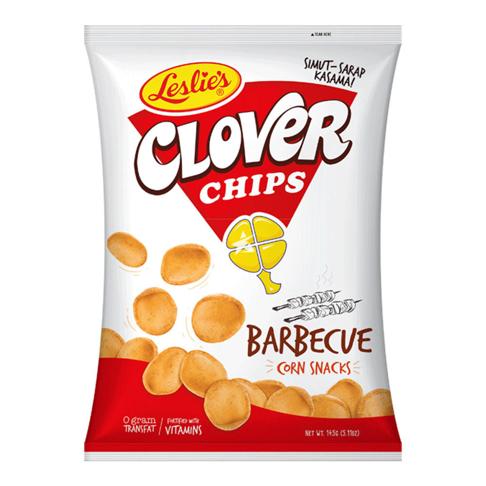 Clover Chips Barbecue Corn Snacks - 85g